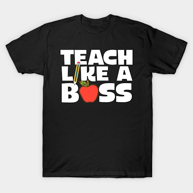 teach T-Shirt by CurlyDesigns